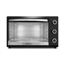 Forno Elétrico Britânia BFE44P Bancada 44L Preto 1500W 127V Forno Elétrico Britânia BFE44P Bancada 44L Preto 1500W 127V