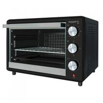 Forno Elétrico De Bancada 40 Litros Fogatti Black I40 Preto 110v