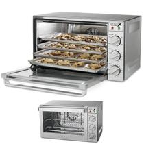 Forno Eletrico De Bancada 42,5l Convecçao 1700W Esquenta Assa Torra Gratina Doura Pao Torta Pizza Cocçao Comida Restaurante Lanchonete - Ralos e Toneiras