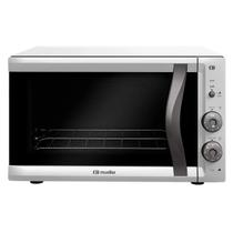 Forno Elétrico de Bancada 50 Litros Mueller Branco com Porta de Vidro Duplo 127V Forno Elétrico de Bancada 50 Litros Mueller Branco com Porta de Vidro Duplo 127V