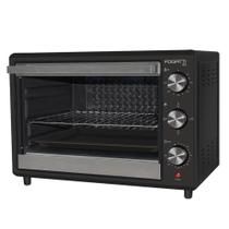 Forno Elétrico de Bancada 50l Preto - Fogatti i50 com Timer e Controle Automático