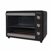 Forno Elétrico de Bancada 60 Litros - i60 - Preto - Fogatti Forno Elétrico de Bancada 60 Litros - i60 - Preto - Fogatti
