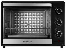 Forno Elétrico de Bancada Britânia com Dourador - 40L Preto BFE45PI Forno Elétrico de Bancada Britânia com Dourador - 40L Preto BFE45PI