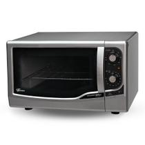 Forno Elétrico de Bancada Fischer Gourmet Grill 44L Inox Escovado Forno Elétrico de Bancada Fischer Gourmet Grill 44L Inox Escovado