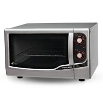 Forno Elétrico de Bancada Fischer Gourmet Grill 44L Prata Forno Elétrico de Bancada Fischer Gourmet Grill 44L Prata