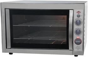 Forno Elétrico De Bancada Layr Luxo Premyum 65 litros, Com Puxadores Em Aço Inox, Visor Iluminado E Lâmpada Interna