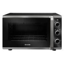 Forno Elétrico de bancada Mueller 50 litros e 3 Modos de Assar MFB50K Preto