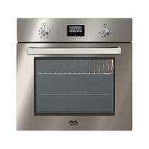 Forno Elétrico de Embutir EOS 80 Litros Premium Convecção e Porta de Vidro Espelhado Inox EFE80EED 220V