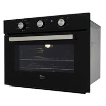 Forno Eletrico de Embutir Fischer 50 Litros Infinity com Air Fryer Preto - 127v