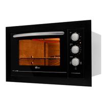 Forno Elétrico De Embutir Fischer Fit Line Preto 48l 220v