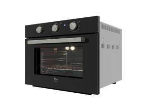 Forno Elétrico De Embutir Fischer Infinity 50L Com Grill Preto