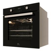 Forno Elétrico de Embutir Fischer Infinity Touch 82L Preto