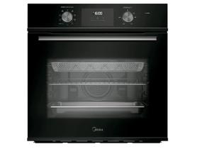 Forno Elétrico de Embutir Midea Multifuncional Grill 80L Preto Digital com Airfryer TSD80P2 Forno Elétrico de Embutir Midea Multifuncional Grill 80L Preto Digital com Airfryer TSD80P2