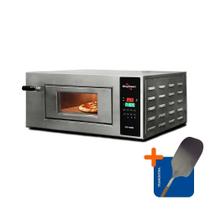 Forno Elétrico De Lastro Profissional Pizzarias Digital Pizza Flp-400d 220v Skymsen + Pá Para Pizza