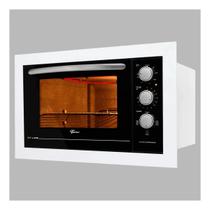 Forno Eletrico Embutir Autolimpant Fischer Fit Line 48l Branco 220v Forno Eletrico Embutir Autolimpant Fischer Fit Line 48l Branco 220v