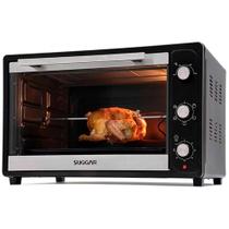 Forno Elétrico FE6601 Suggar 66 Litros Preto Forno Elétrico FE6601 Suggar 66 Litros Preto