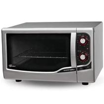 Forno Elétrico Fischer, Gourmet Grill, 44 Litros, Autolimpante, Prata Forno Elétrico Fischer, Gourmet Grill, 44 Litros, Autolimpante, Prata