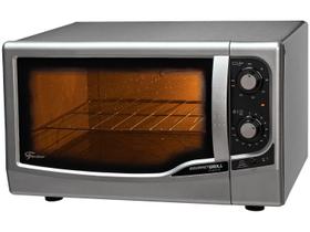 Forno Elétrico Fischer Gourmet Grill Bancada 44L Inox 127V Forno Elétrico Fischer Gourmet Grill Bancada 44L Inox 127V