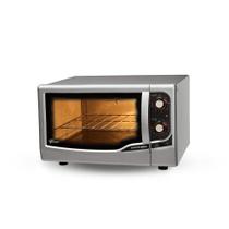 Forno Elétrico Fischer Gourmet Grill Bancada 44L Prata 220V Forno Elétrico Fischer Gourmet Grill Bancada 44L Prata 220V