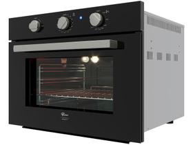 Forno Elétrico Fischer Infinity de Embutir 50L Com Grill Preto 220V