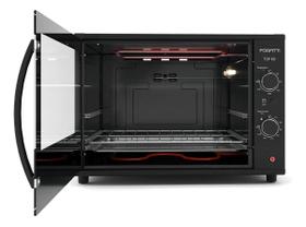 Forno Elétrico Fogatti Top 60 60L 220V 1750W Grill Timer 120 Minutos Preto Forno Elétrico Fogatti Top 60 60L 220V 1750W Grill Timer 120 Minutos Preto