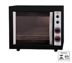 Forno elétrico layr crystal plus advanced 1750w 46l preto