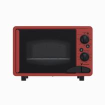 Forno eletrico Luxo 45L Classic Vintage Vermelho