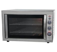 Forno Elétrico Luxo Premyum Layr Inox 65 Litros 2400W 127v Forno Elétrico Luxo Premyum Layr Inox 65 Litros 2400W 127v