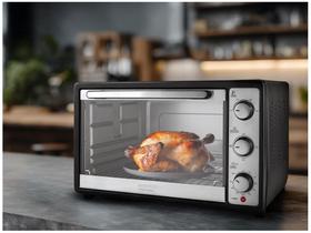 Forno Elétrico Mondial 52l Frn5 1800w Grand Family II Preto/inox