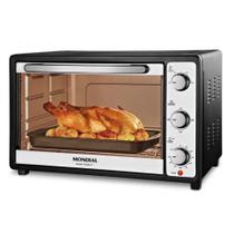 Forno Elétrico Mondial FRN-52-B Grand Family II 52L Preto/Inox
