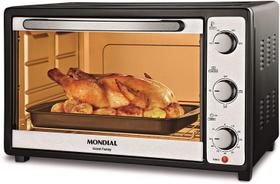 Forno Elétrico Mondial Grand Family FR-18 48L 1800W Preto 110v