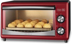 Forno Elétrico Mondial Master Cooker 10L 650W FR-20 110V - Vermelho/Preto