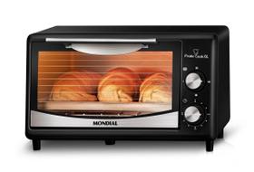 Forno Elétrico Mondial Pratic Cook FR-09 com 6 Litros Preto 110v