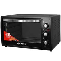 Forno Eletrico Mox MO-F481 de 48 Litros com Espeto 220V ~ 50HZ - Preto/Prata