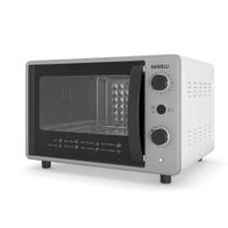 Forno Elétrico Nardelli 45L Bancada S45 Cinza e Branco Forno Elétrico Nardelli 45L Bancada S45 Cinza e Branco