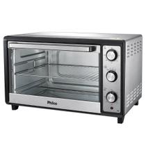 Forno Elétrico PFE60I 60L Com Porta Basculante Timer 120 Minutos Com Desligamento Automático