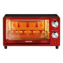 Forno Elétrico PFO307 9 Litros Lenoxx Vermelho