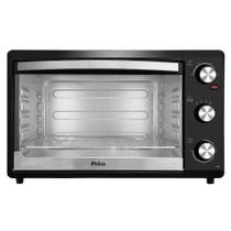 Forno Elétrico Philco PFE44P Dupla Resistência 44L Com Timer 60 Minutos