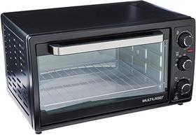 Forno elétrico preto 46L/127V/1500W - Multilaser