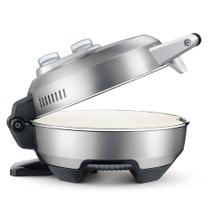 Forno Elétrico Tramontina by Breville para Pizza Aço Carbono com Base em Cerâmica 30cm 220V 69141012 Forno Elétrico Tramontina by Breville para Pizza Aço Carbono com Base em Cerâmica 30cm 220V 69141012