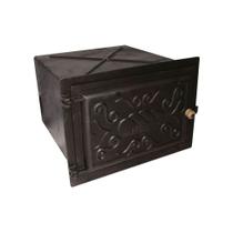 Forno Em Ferro Fogão A Lenha Grande Porta Ferro 50X46X31Cm