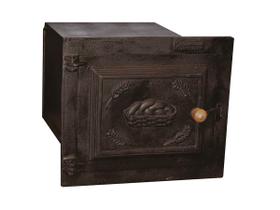 Forno em Ferro Fogão a Lenha Médio Porta Ferro 50x42x35cm