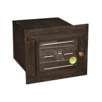 Forno em Ferro Fogão a Lenha Médio Porta Vidro 50x42x35cm Forno em Ferro Fogão a Lenha Médio Porta Vidro 50x42x35cm