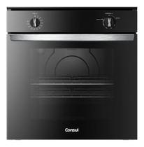 Forno Embutir A Gas Consul 78l Com Grill E Timer - Coa84ce Preto 220v Forno Embutir A Gas Consul 78l Com Grill E Timer - Coa84ce Preto 220v