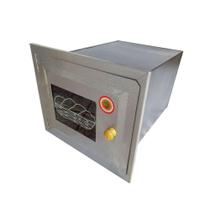 Forno Fogão a Lenha N3 Frente Vidro Sem Cinzeiro 50x35x30cm