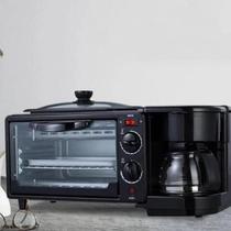 Forno Forninho 3 Em 1 Cafeteira Grelha Multifuncional Compacto Forno Elétrico 110v Forno Forninho 3 Em 1 Cafeteira Grelha Multifuncional Compacto Forno Elétrico 110v