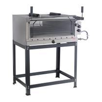 Forno gás para pizza 95x95 2 infra vermelho - mr fogões