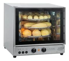 Forno Giratório De Bancada Elétrico 3 Bandejas Fge Tita 220v Forno Giratório De Bancada Elétrico 3 Bandejas Fge Tita 220v
