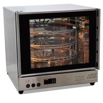 Forno Giratório Elétrico Digital FGE-3D Inox 3 Assadeiras Titã