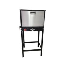 Forno Grande com Cavalete 80 Litros Alta Pressão com Tampa de Inox Cefaz FRG-17 Forno Grande com Cavalete 80 Litros Alta Pressão com Tampa de Inox Cefaz FRG-17